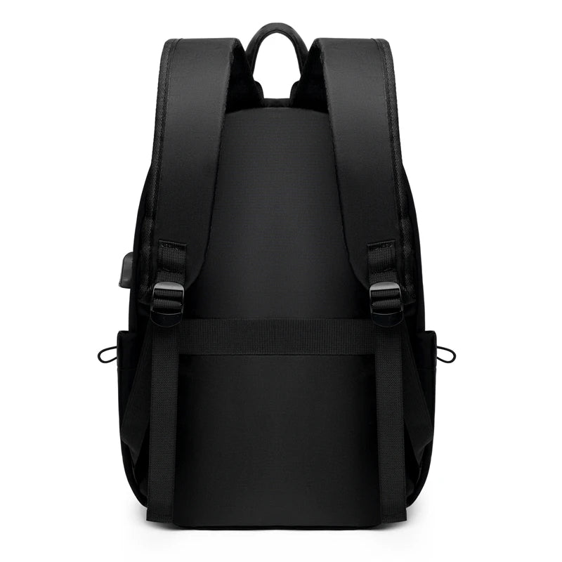 1–14 Inch Large Capacity School Backpack – Unisex Casual Laptop & Sports Travel Bag with Pendant for Men & Women