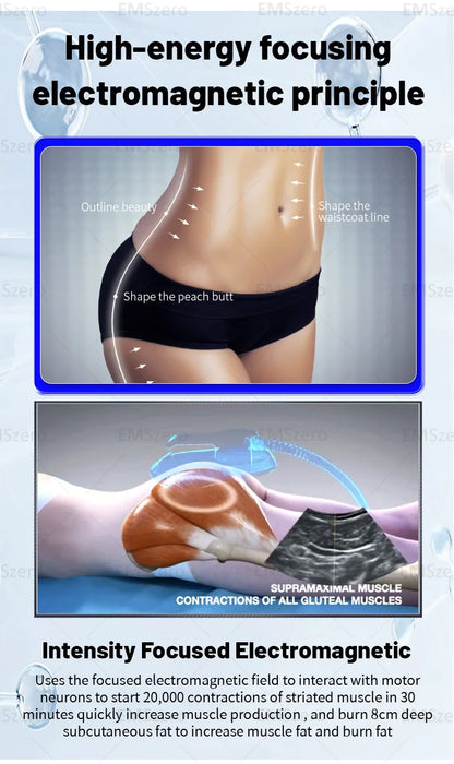 EMSzero Mini Body Sculpting Machine | NEO RF Electromagnetic Muscle Stimulation & Fat Removal 2025