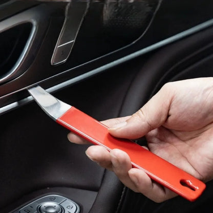 Stainless Steel Car Trim Removal Tool Set - Door Panel Pry Tools for Automotive Repair & Fastener Removal