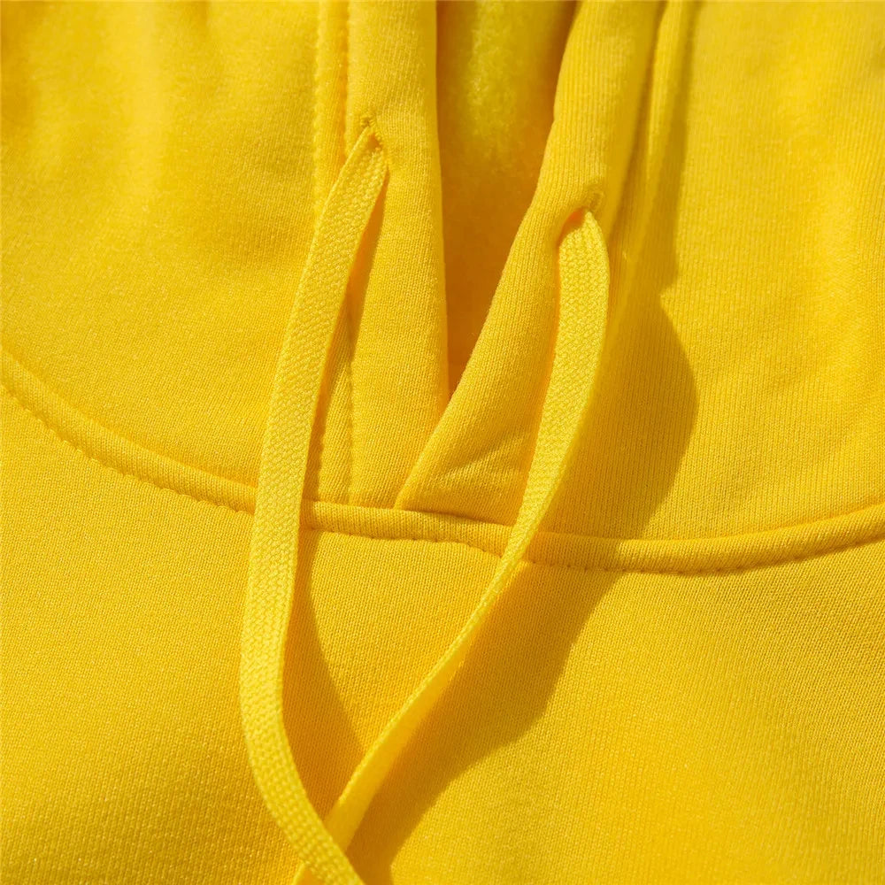 Fashion Men's & Women's Hoodies – Casual Solid Color Sweatshirts for Spring, Autumn, Winter