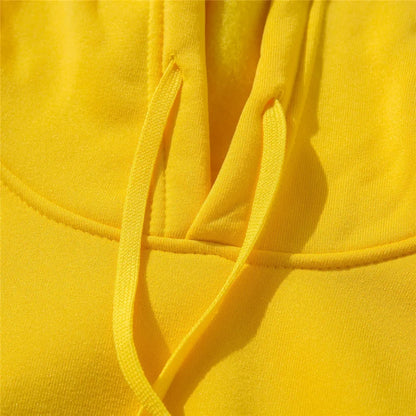 Fashion Men's & Women's Hoodies – Casual Solid Color Sweatshirts for Spring, Autumn, Winter