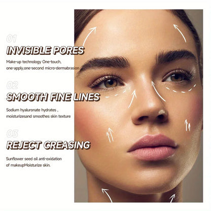 Invisible Pore Primer Stick - Matte Facial Makeup Base & Natural Finish Concealer