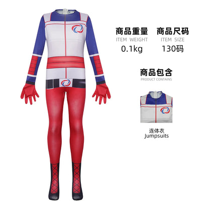 Kids Henry Cosplay Costume - Cartoon Character Vest, Pants & Belt Set for Halloween