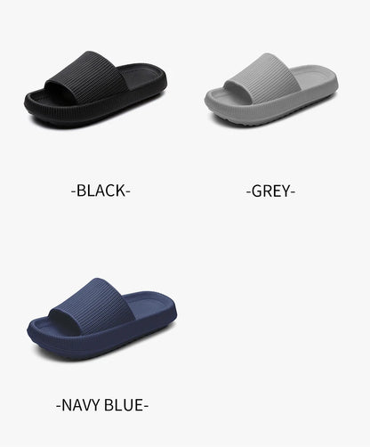 Men’s Soft-Soled Non-Slip Slippers – Summer Home EVA Comfort Slippers
