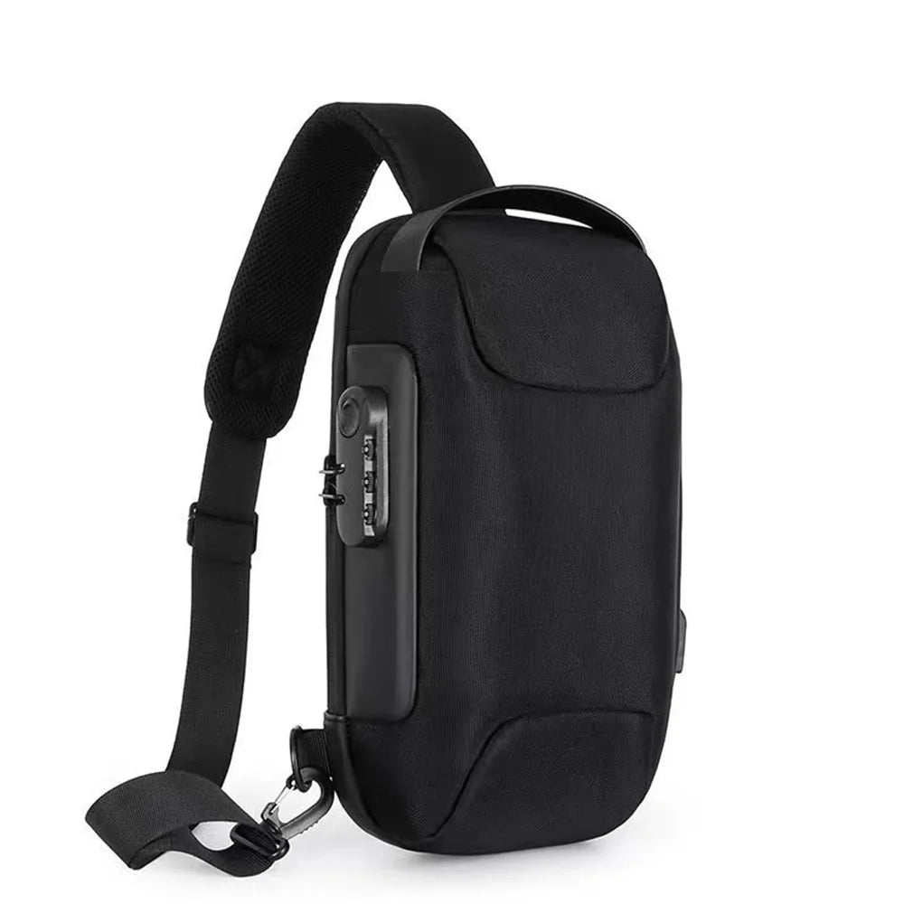 Portable Shoulder Bag with Dual Zipper Lock – Shockproof, Waterproof Carrying Case for Steam Deck Game Accessories
