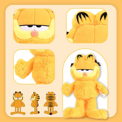 Original Garfield Family Plush Toys — Kawaii Soft Stuffed Garfield & Odie Dolls for Kids