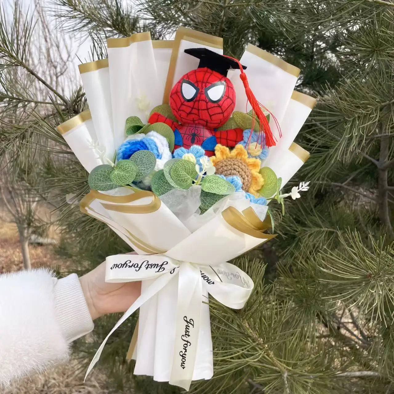 Cartoon Anime Plush Bouquet — Stich, Kuromi & Melody Toys for Kids’ Gifts