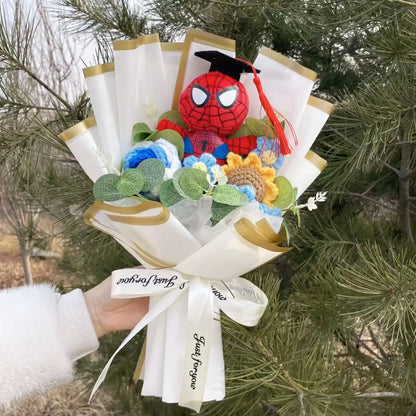 Cartoon Anime Plush Bouquet — Stich, Kuromi & Melody Toys for Kids’ Gifts