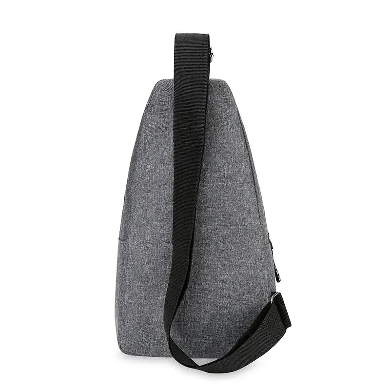Men's Chest Bag - One Shoulder Crossbody with Large Capacity, Outdoor Sports and Leisure Fashion Small Shoulder Bag
