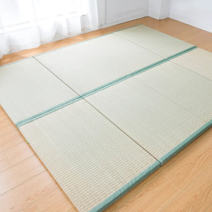 Japan Style Foldable Sleeping Mattress - Tatami Straw Mat for Home Decor & Yoga, Traditional Straw Mattress