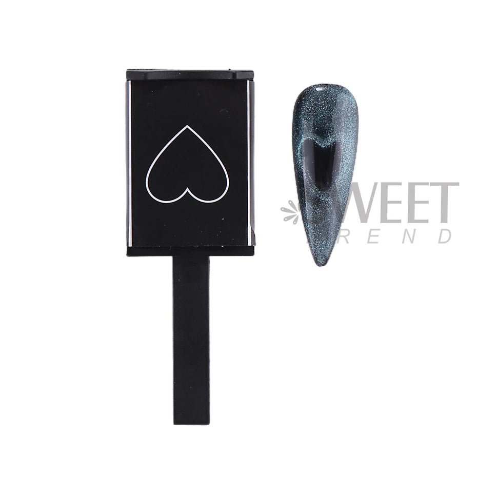 Nail Art Tools Cat Eye Magnetic Rod – Powerful Heart-Shaped Magnet for Gel Polishing, Beauty Manicure Decoration Supplies