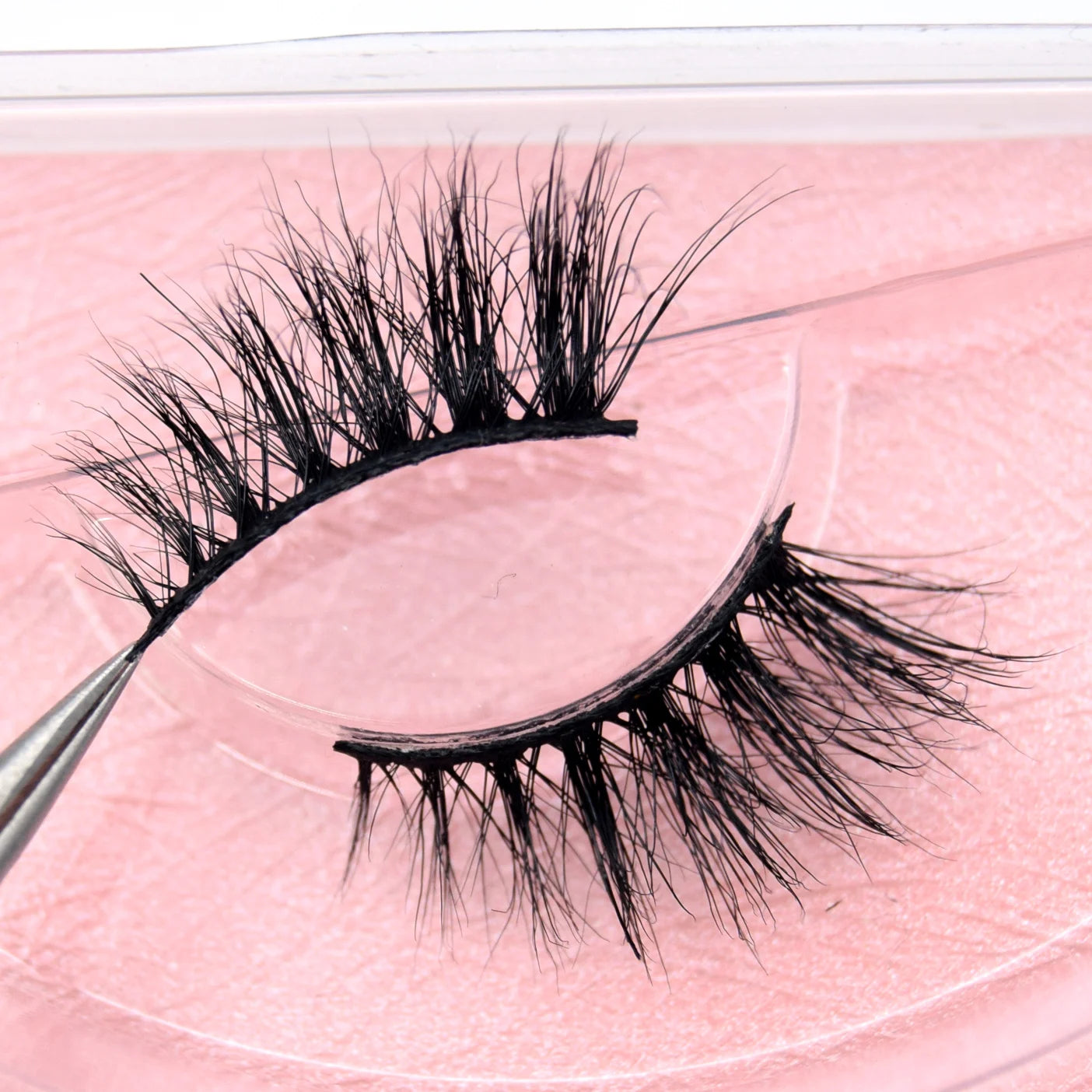 Visofree 13mm 3D Mink Eyelashes – Natural Long Handmade Cruelty-Free False Lashes for Makeup G04
