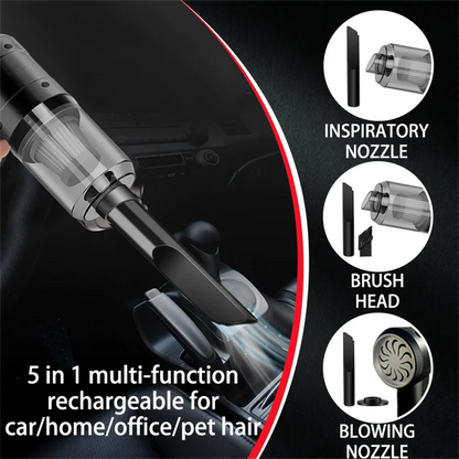 15000PA Handheld Cordless Vacuum – High-Power Compressed Air Dust Collector & Mini Car Cleaner