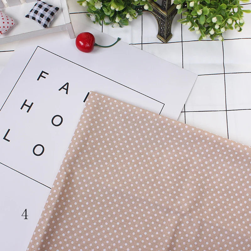 Printed Cotton Fabric Squares 25×25cm — Sewing, Quilting, Patchwork & DIY Handmade Craft Material