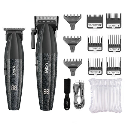VGR V-640 Hair Trimmer – Professional Electric Hair Clipper, 9000 RPM Metal Trimmer for Men, Barber Hair Cutting Machine