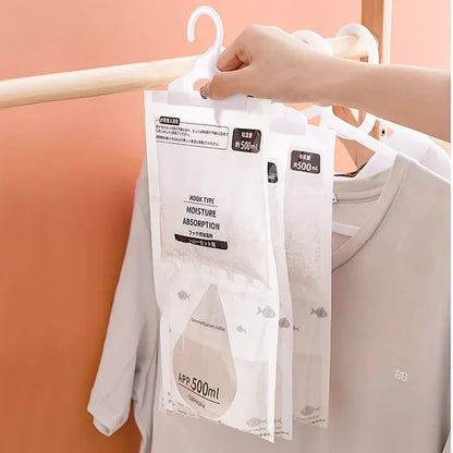Hanging Dehumidifier Bag – Large Household Moisture & Mildew-Proof Water Absorption Desiccant