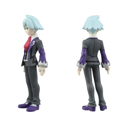 TOMY Pokémon Trainer Anime Figure Collection – Ash Ketchum, Leon, Cynthia & Steven Stone Kids Gift Toy