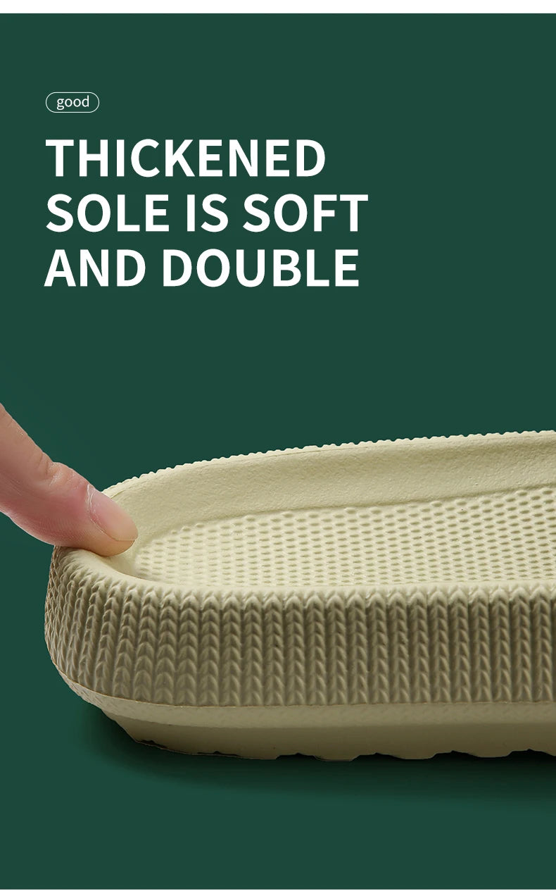 Men’s Soft-Soled Non-Slip Slippers – Summer Home EVA Comfort Slippers
