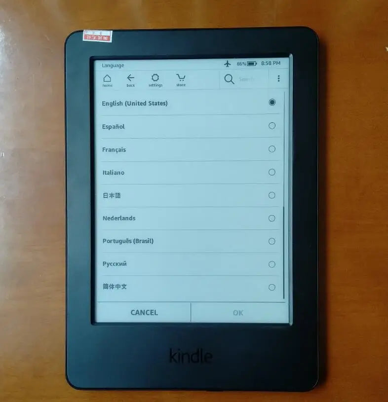 KPW2 Kindle Paperwhite 2 / Kindle 6th Gen with Backlight, Kindle 8th Gen without Backlight, E-Book Reader