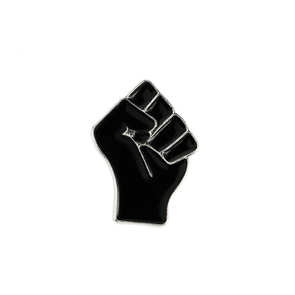 Raised Fist of Solidarity Enamel Pin – USSR Revolution Star Sickle & Hammer Brooch Badge for Bags, Jackets & Collectible Jewelry Gift