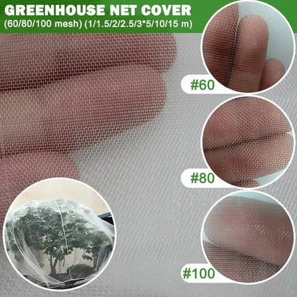Garden Mesh Screen Barrier – Reusable Protective Cover for Flowers, Crops, Greenhouse, Bird & Insect Protection