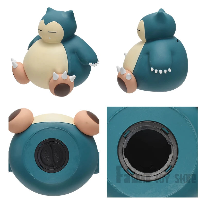 Pokemon Snorlax Money Box — Standing & Sitting Piggy Bank Figure, Cute Saving Pot for Kids Birthday Gift