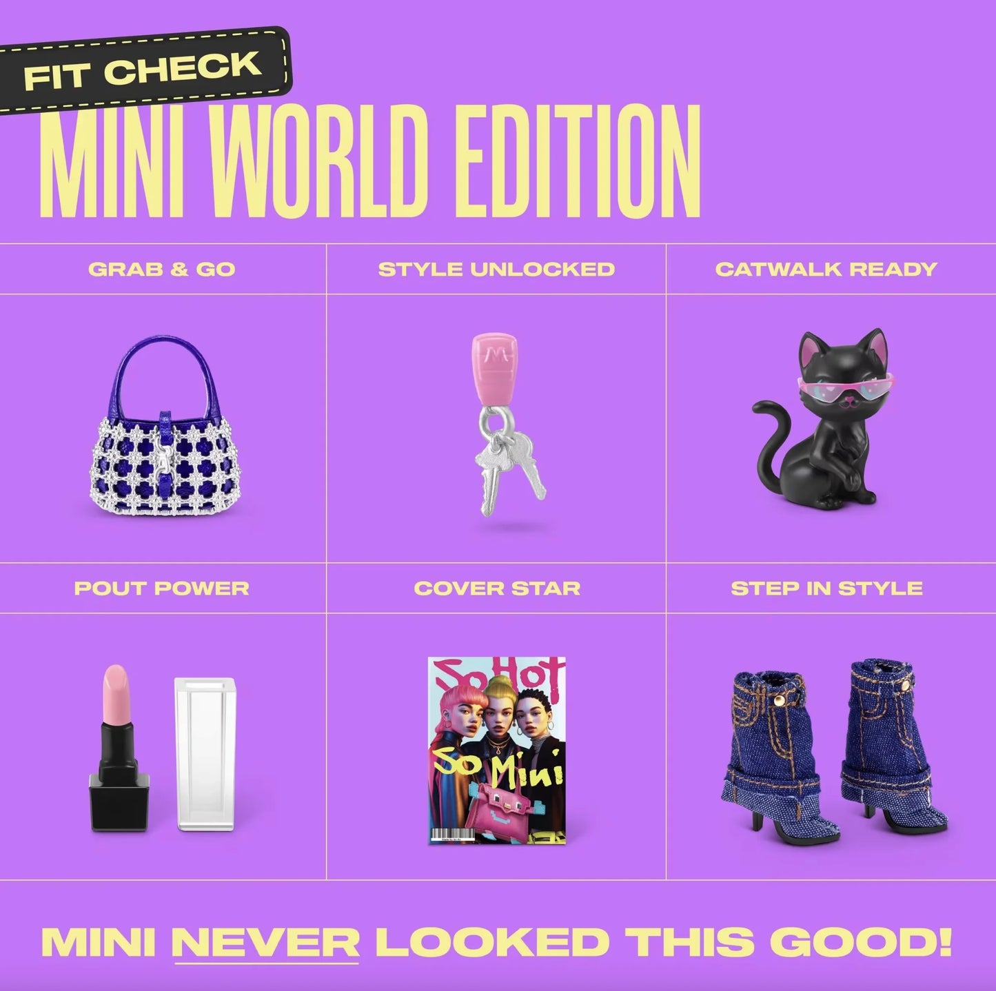 Hot Toys Mini Brands Fashion Series 4 – Blind Box Mini Fashion Mystery Box Toy