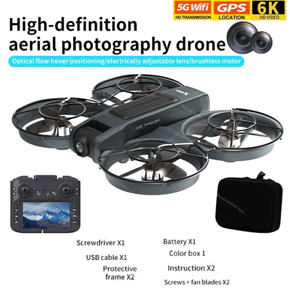 X266 Mini RC Drone – 8K HD Dual Camera, 6-Axis Headless Quadcopter with 360° Flip, Remote Control Helicopter Toy for Boys