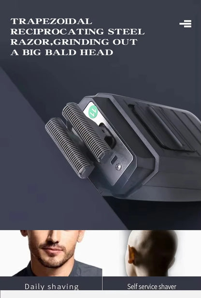 Kemei Professional Hair Clipper Kit – KM-2296, KM-2299, KM-1102 Electric Shaver & Cordless Trimmer for Men’s Hair Cutting