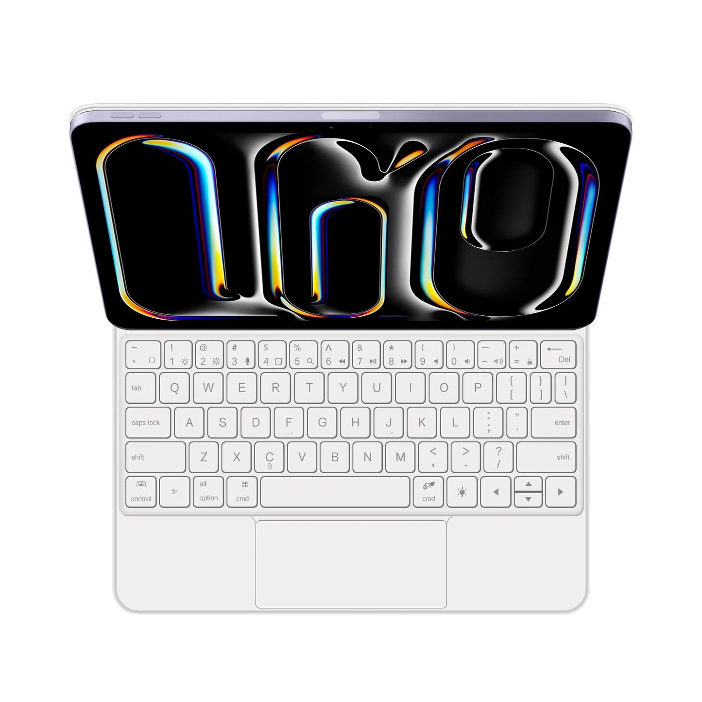 Backlit Magic Keyboard Case for iPad Pro 11/13" (2024 M4) & iPad Air M2 – Smart Folio Cover