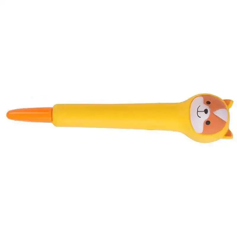 Lytwtw’s Cute Kawaii Soft Gel Pen – Creative Cartoon Stress Relief Pen for School and Office Supplies