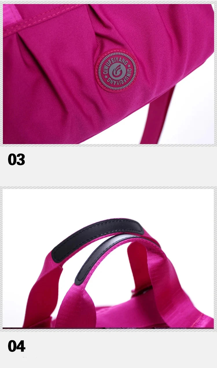Women’s Nylon Waterproof Messenger Bag – Casual Crossbody & Shoulder Handbag, High-Quality Multifunctional Bag