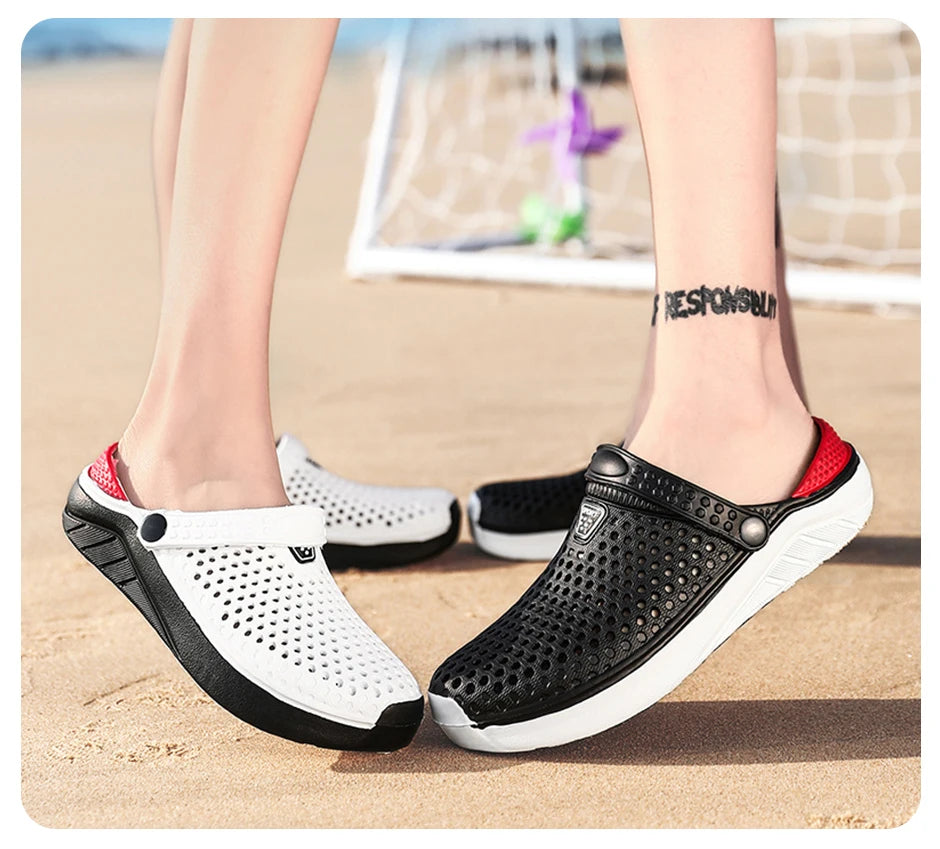 Unisex Beach Sandals – Lightweight Anti-Slip Thick Sole Slippers & Summer Flip-Flops for Men and Women