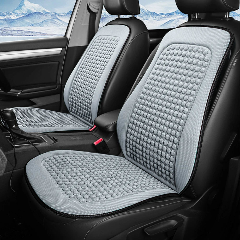 TIMOTRAS Ice Silk Car Seat Cushion - Breathable Summer Cooling Universal Seat Cover