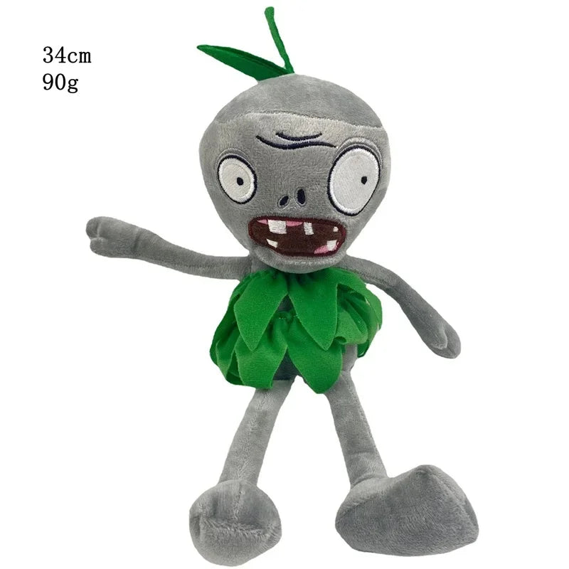 30cm Plants vs. Zombies Plush Toys - Soft Gargantuar, Zombie, and Pirate Zombie Stuffed Dolls for Kids and Fans