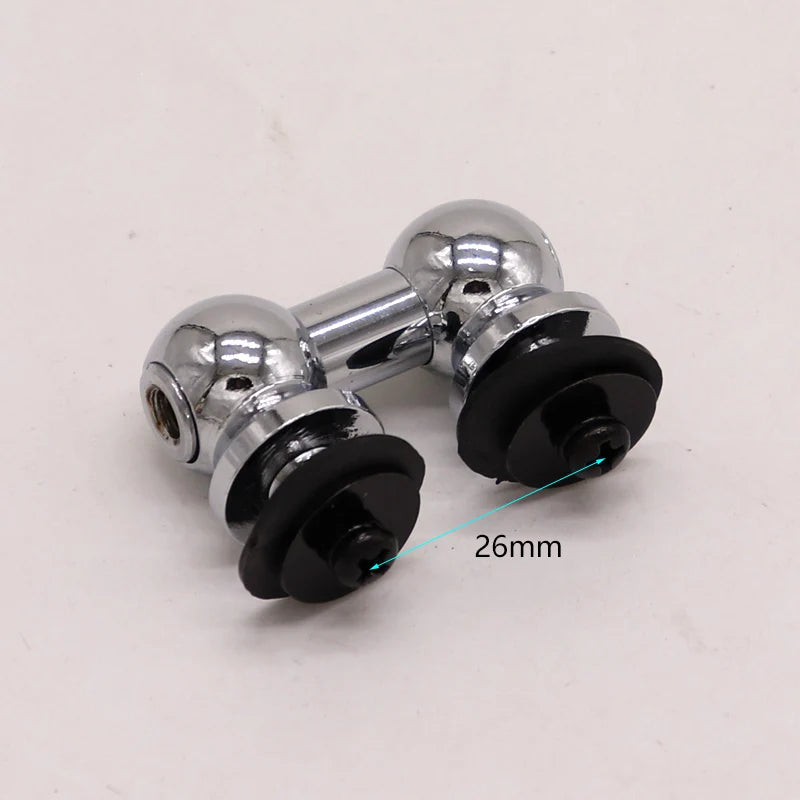 High-Quality Silver Double-Side Snare & Tom Drum Lugs – Includes Screws and Washers