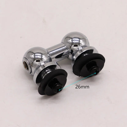 High-Quality Silver Double-Side Snare & Tom Drum Lugs – Includes Screws and Washers