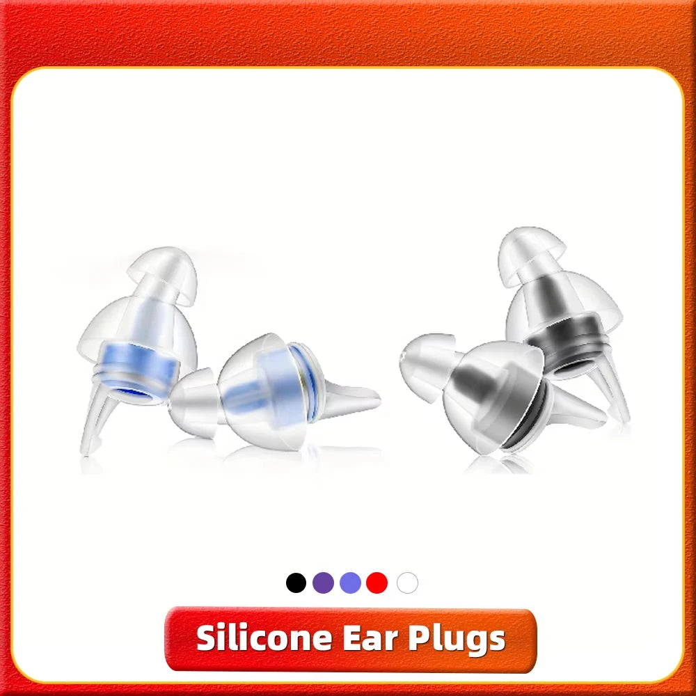 High Fidelity Concert Earplugs - Reusable Hypoallergenic Hearing Protection for Musicians & Events