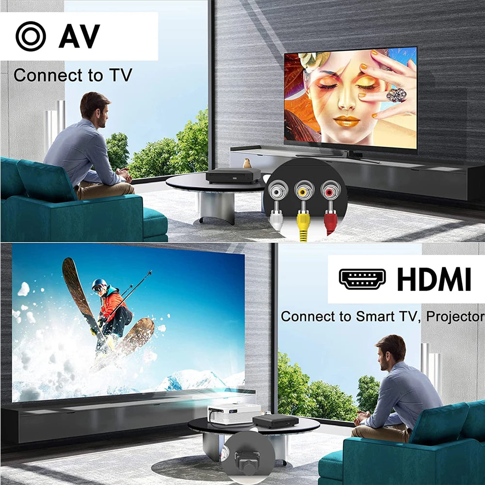 Woopker Mini HD DVD Player – HDMI & RCA, 1080p, PAL/NTSC All Regions, USB 2.0, Breakpoint Memory Home CD Player