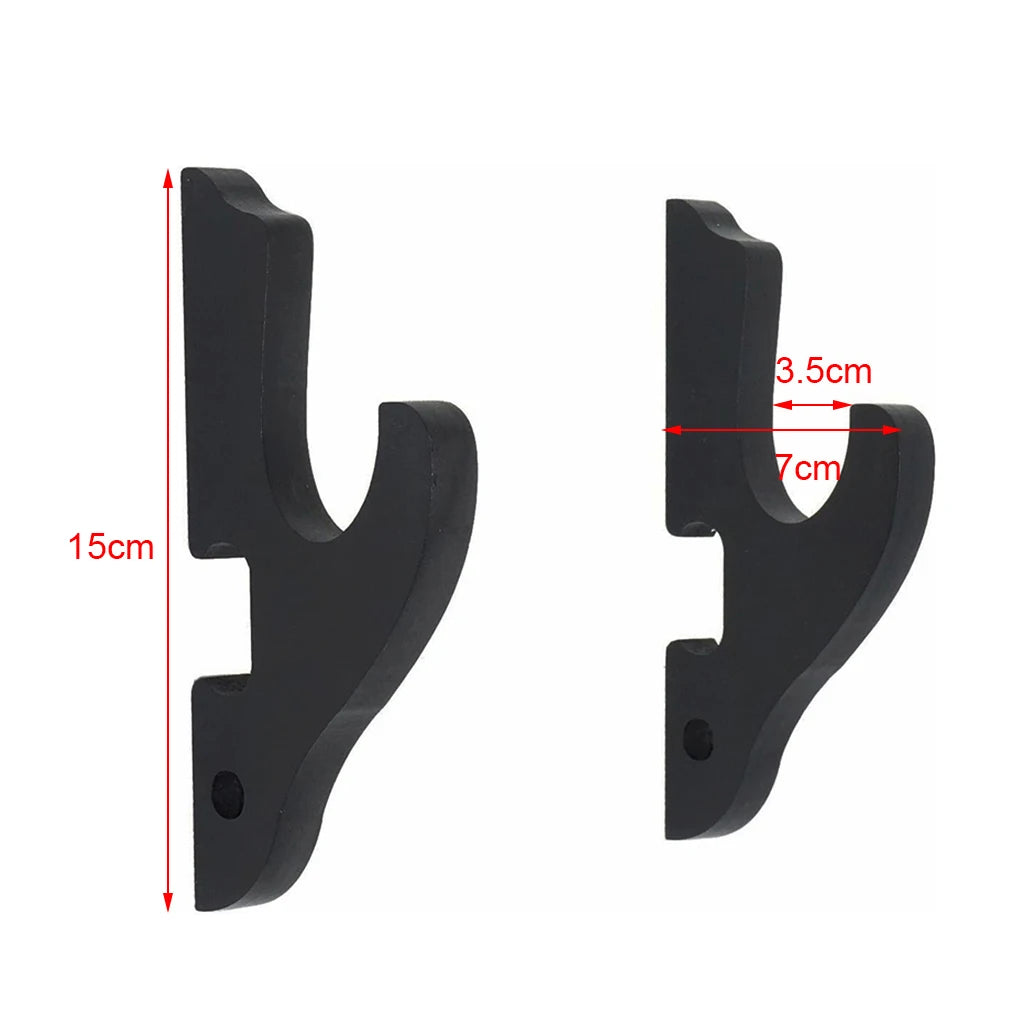 Wall-Mounted Wooden Sword Display Stand – Adjustable Katana, Wakizashi & Tanto Holder Rack for Samurai Blade Storage & Decor