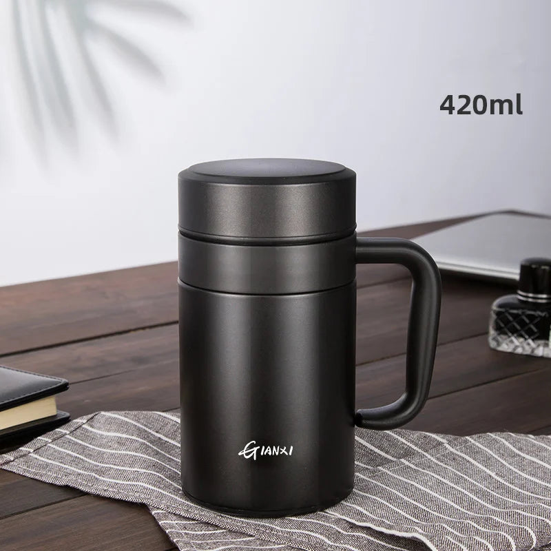 Large Capacity Stainless Steel Vacuum Flask Heat Preservation Insulated Household Cup