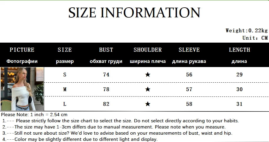 WhereMery Elegant Slash-Neck Ribbed Crop Top – Y2K Off-Shoulder Long Sleeve Camisole, Autumn Skinny French Style T-Shirt