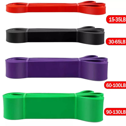 5-120lbs Fitness Resistance Band – Boxing, Agility, Yoga & Pilates Training Equipment for Home Gym