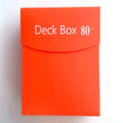 TCG Card Deck Box - 80+ Cards Storage Case Organizer for Magic, Pokémon & Yu-Gi-Oh Collections