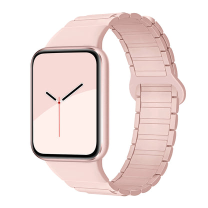 Magnetic Silicone Watch Band - Replacement Wristband for Xiaomi Mi Band 9 Pro & Redmi Watch 4/5
