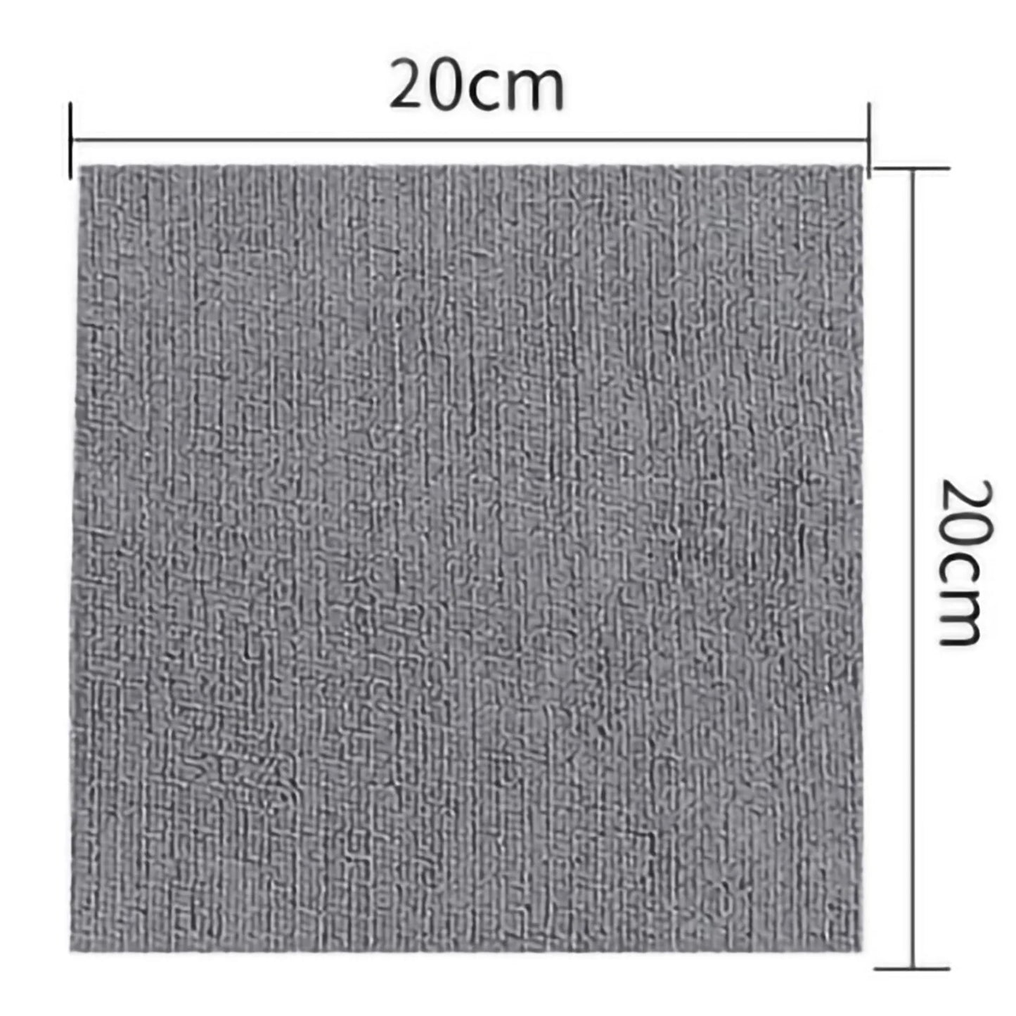 Microfiber Dish Cleaning Cloth - Reusable Double-Sided Kitchen Towels for Dishes, Utensils & Glassware, 50 Sheets/Roll