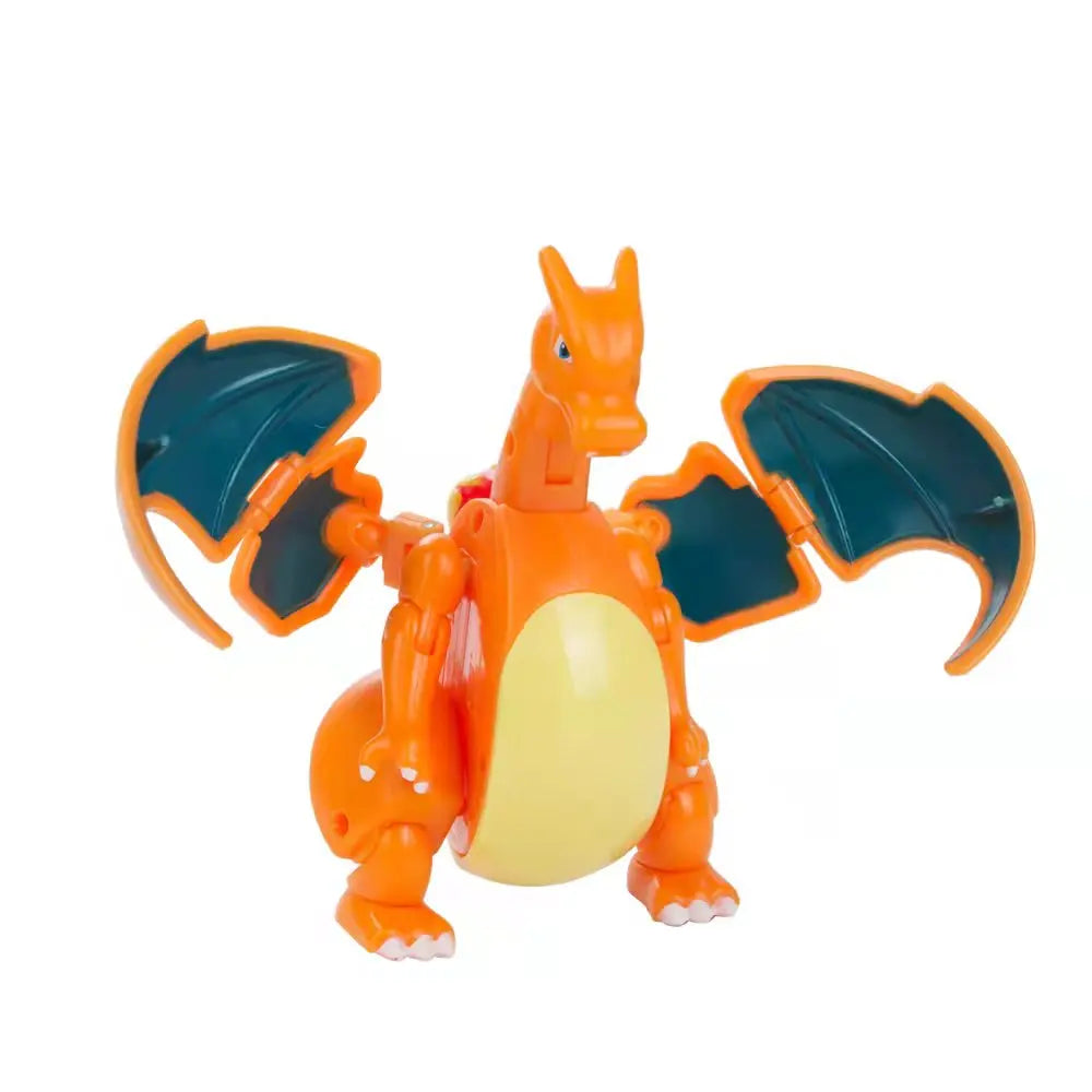 Pokemon Action Figures Set – Pikachu, Gengar, Dragonite, Snorlax & Pokeball Toys
