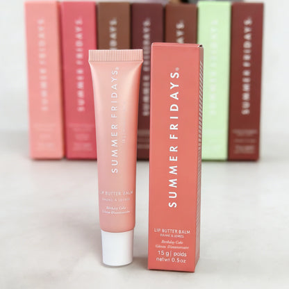 Summer Fridays Lip Balm - Moisturizing Glossy Lip Oil with Vanilla Pink Sugar & Guava Shine