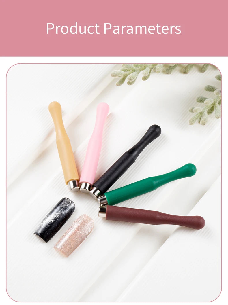 Cat Eye Nail Magnet Stick Set – Multi-Function Magnetic Tools for Cat Eye Gel Polish Nail Art