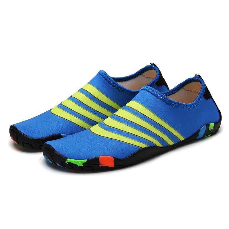Unisex Quick-Dry Aqua Shoes – Breathable Water Sneakers for Swimming, Beach, and Outdoor Upstream Activities (Sizes 35-45)